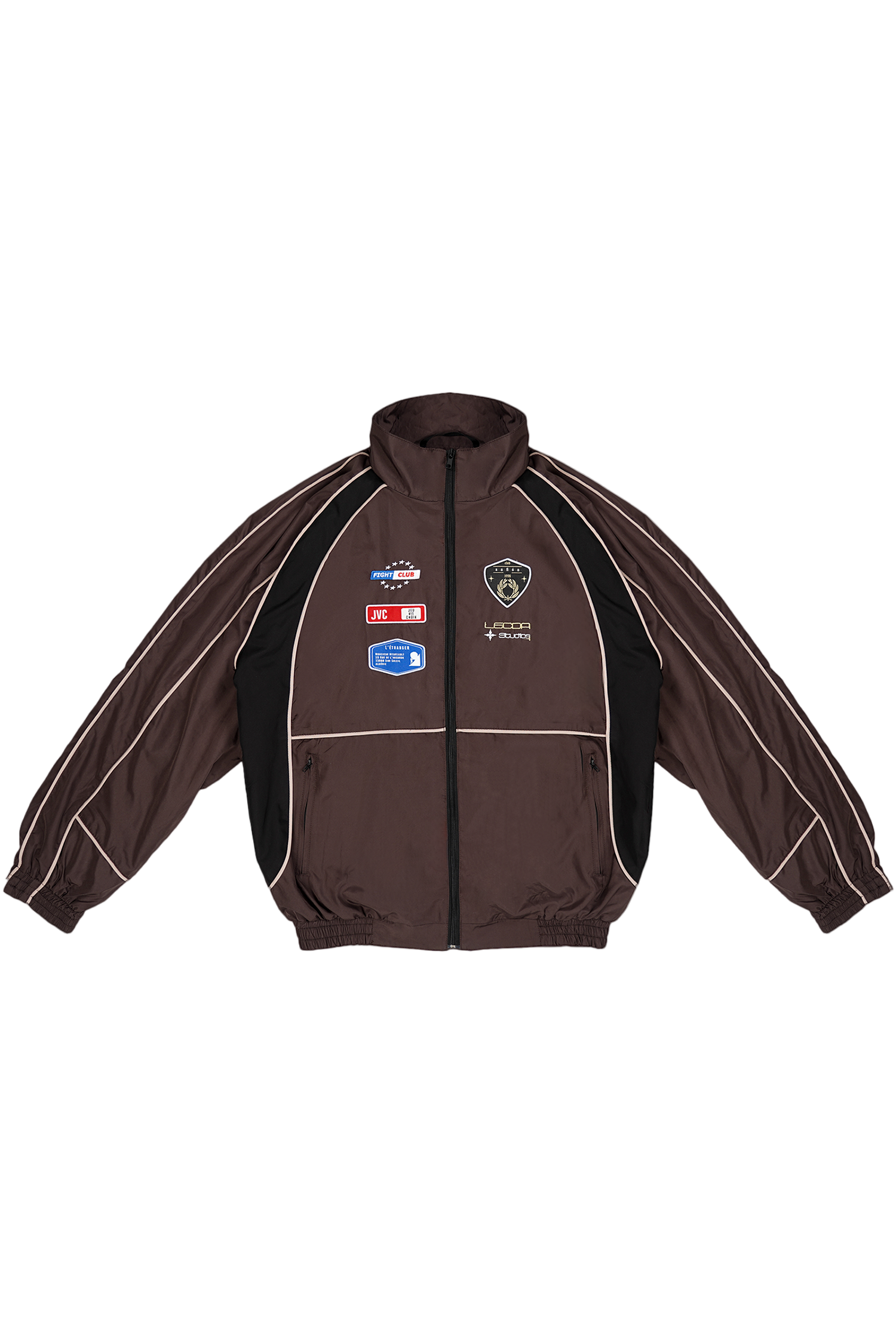 Mocha Noir Windbreaker