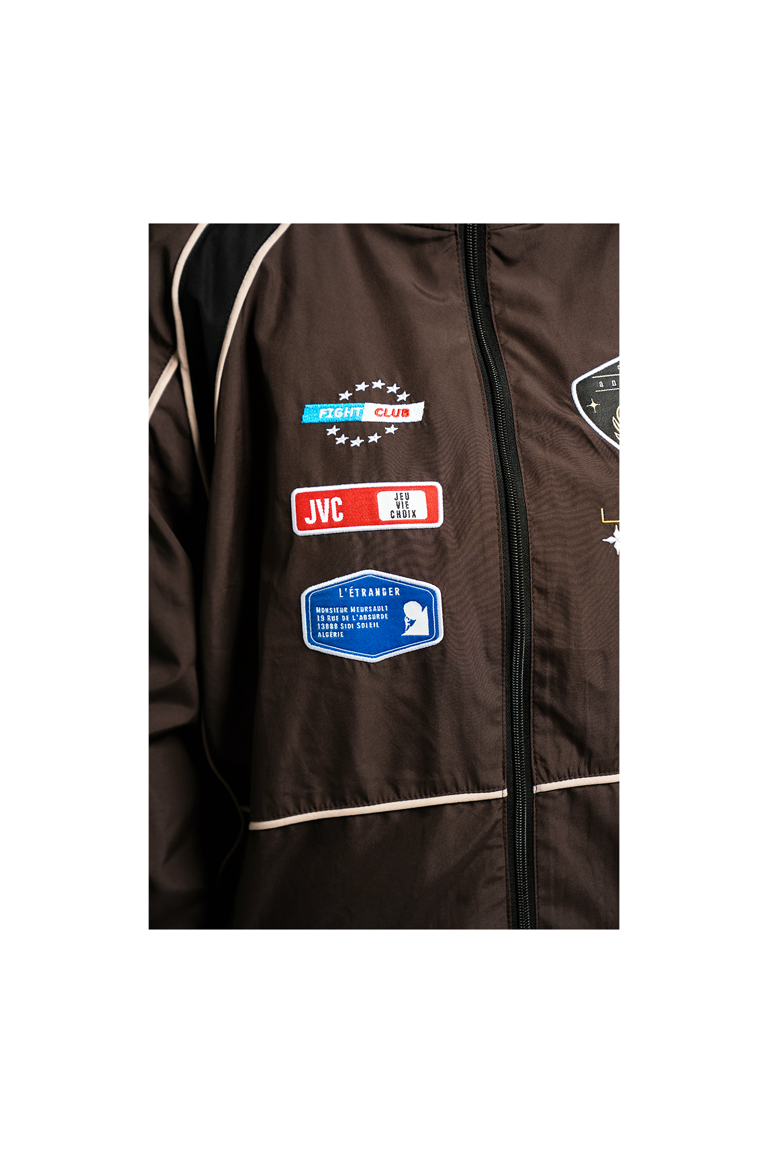 Mocha Noir Windbreaker