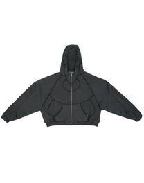 Charbon Glacé ZIP Hoodie